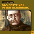 Cover-Bild zum Titel 'Das Beste von Peter Altenberg' von 'Peter Altenberg'
