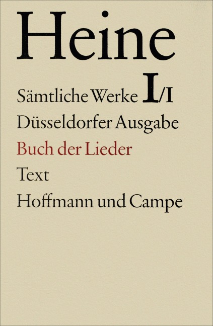 Buch der Lieder - Heinrich Heine