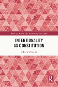 Cover-Bild zum Titel 'Intentionality as Constitution' von 'Alberto Voltolini'