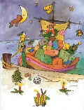 Janoschs Adventskalender Weihnachtsschiff - 