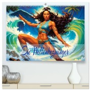 Cover-Bild zum Titel 'Die Wellenbezwinger (hochwertiger Premium Wandkalender 2026 DIN A2 quer), Kunstdruck in Hochglanz' von 'Dusanka Djeric'