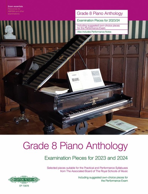 Grade 8: Piano Anthology - Examination Pieces for 2023 and 2024- (Performance Notes by Norman Beedie) - 