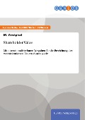 Cover-Bild zum Titel 'Shareholder Value' von 'M. Westphal'