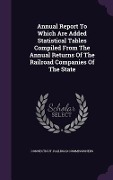 Cover-Bild zum Titel 'Annual Report To Which Are Added Statistical Tables Compiled From The Annual Returns Of The Railroad Companies Of The State' von 'Connecticut Railroad Commissioners'