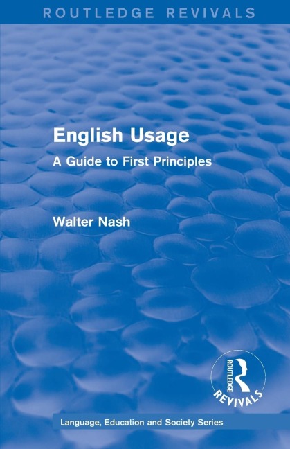 Routledge Revivals - Walter Nash