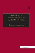 Cover-Bild zum Titel 'Synopsis of Vocal Musick by A.B. Philo-Mus.' von ''