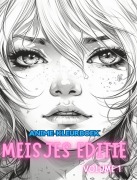Cover-Bild zum Titel 'Anime-kleurboek MEISJES EDITIE VOLUME 1' von 'Adult Coloring Books'