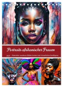 Cover-Bild zum Titel 'Portraits afrikanischer Frauen (Tischkalender 2027 DIN A5 hoch), CALVENDO Monatskalender' von 'Ursula Di Chito'