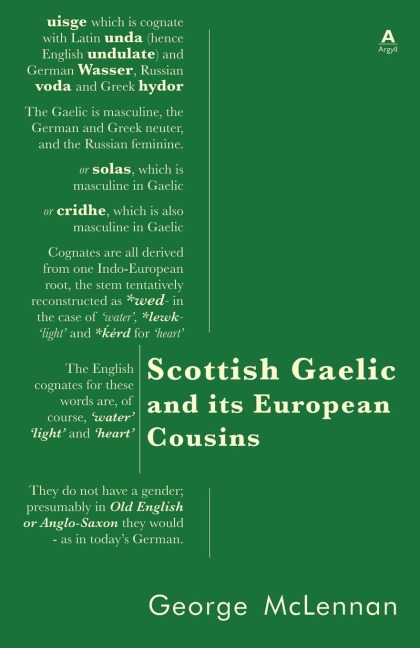 Scottish Gaelic and its European Cousins - George McLennan