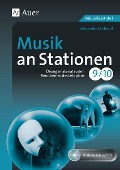 Cover-Bild zum Titel 'Musik an Stationen 9-10' von 'Alexander Eckhardt'