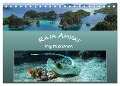 Raja Ampat - Impressionen (Tischkalender 2025 DIN A5 quer), CALVENDO Monatskalender - Ute Niemann