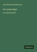 Cover-Bild zum Titel 'Der Landprediger' von 'Jakob Michael Reinhold Lenz'
