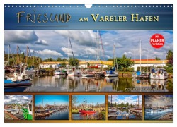 Cover-Bild zum Titel 'Friesland - am Vareler Hafen (Wandkalender 2026 DIN A3 quer), CALVENDO Monatskalender' von 'Peter Roder'