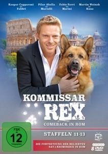 Kommissar Rex - Comeback in Rom (Staffeln 11-13). (Die Fortsetzung der SAT.1-Krimiserie in Rom) (9 DVDs) - 