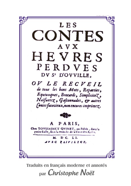 Les Contes aux Heures Perdues - Antoine Le Métel D'Ouville (Sieur)