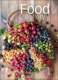 Food Gallery 2024. Großer Wandkalender mit 12 dekorativen Lifestyle-Fotos für die Küche. Food-Fotografie mit saisonalen Lebensmitteln. Kalender 2024. 49x68 cm Hochformat. - 