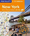 Cover-Bild zum Titel 'POLYGLOTT Reiseführer New York zu Fuß entdecken' von 'Ken Chowanetz'