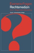 Cover-Bild zum Titel 'Rechtsmedizin' von ''