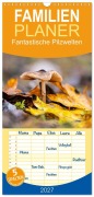 Cover-Bild zum Titel 'Familienplaner 2027 - Fantastische Pilzwelten mit 5 Spalten (Wandkalender, 21 x 45 cm) CALVENDO' von 'Monika Scheurer'