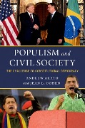 Cover-Bild zum Titel 'Populism and Civil Society' von 'Andrew Arato, Jean L. Cohen'