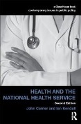 Cover-Bild zum Titel 'Health and the National Health Service' von 'John Carrier, Ian Kendall'