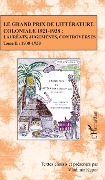 Cover-Bild zum Titel 'Le Grand Prix de littérature coloniale 1921-1938 :' von 'Kapor'