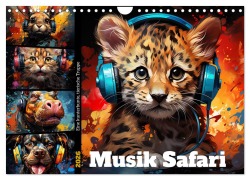 Musik Safari (Wandkalender 2026 DIN A4 quer), CALVENDO Monatskalender - Steffen Gierok-Latniak