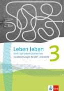Cover-Bild zum Titel 'Leben leben 3. Handreichungen für den Unterricht Klasse 9/10' von ''