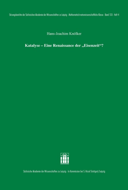 Katalyse - Eine Renaissance der 'Eisenzeit'? - Hans-Joachim Knölker
