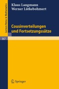 Cover-Bild zum Titel 'Cousinverteilungen und Fortsetzungssätze' von 'K. Langmann, W. Lütkebohmert'