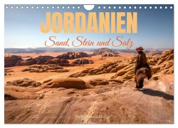 Cover-Bild zum Titel 'Jordanien Sand, Stein und Salz (Wandkalender 2026 DIN A4 quer), CALVENDO Monatskalender' von 'Photostravellers Photostravellers'