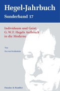 Cover-Bild zum Titel 'Individuum und Geist: G.W.F. Hegels Aufbruch in die Moderne.' von 'Eva von Grafenstein'