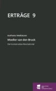 Cover-Bild zum Titel 'Moeller van den Bruck' von 'Karlheinz Weißmann'