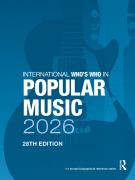 Cover-Bild zum Titel 'International Who's Who of Popular Music 2026' von ''
