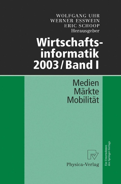 Wirtschaftsinformatik 2003/Band I - 