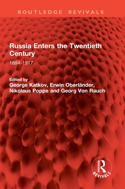 Russia Enters the Twentieth Century - 
