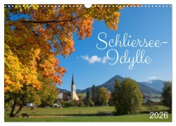 Cover-Bild zum Titel 'Schliersee-Idylle (Wandkalender 2026 DIN A3 quer), CALVENDO Monatskalender' von 'SusaZoom SusaZoom'