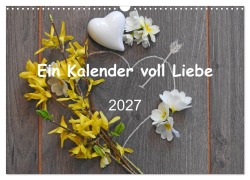 Cover-Bild zum Titel 'Ein Kalender voll Liebe (Wandkalender 2027 DIN A3 quer), CALVENDO Monatskalender' von 'Bettina Vier'
