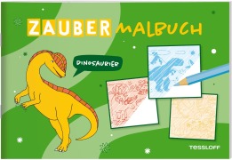 Cover-Bild zum Titel 'Zaubermalbuch. Dinosaurier' von ''