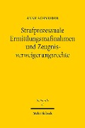 Strafprozessuale Ermittlungsmaßnahmen und Zeugnisverweigerungsrechte - Anne Schneider