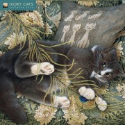 Ivory Cats - Lesley Anne Ivorys Katzen 2026 - Original Flame Tree Publishing-Kalender [Kalender] - Tree Flame