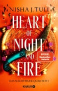 Cover-Bild zum Titel 'Heart of Night and Fire' von 'Nisha J. Tuli'