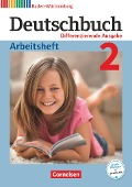 Deutschbuch Band 2: 6. Schuljahr - Realschule Baden-Württemberg - Arbeitsheft mit Lösungen - Dorothea Fogt, Agnes Fulde, Andreas Glas, Christian Weißenburger