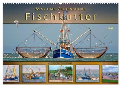 Cover-Bild zum Titel 'Maritime Augenblicke - Fischkutter (Wandkalender 2026 DIN A2 quer), CALVENDO Monatskalender' von 'Peter Roder'