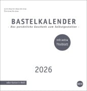 Cover-Bild zum Titel 'Premium-Bastelkalender weiß mittel 2026' von ''