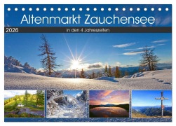 Cover-Bild zum Titel 'Altenmarkt Zauchensee (Tischkalender 2026 DIN A5 quer), CALVENDO Monatskalender' von 'Christa Kramer'
