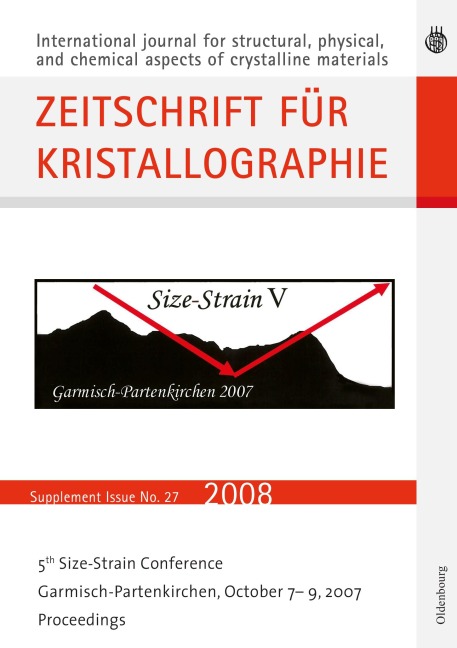 Fifth Size Strain Conference. Diffraction Analysis of the Microstructure of Materials - 