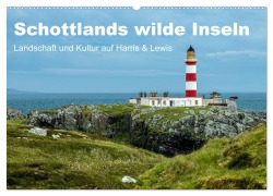 Cover-Bild zum Titel 'Schottlands wilde Inseln (Wandkalender 2026 DIN A2 quer), CALVENDO Monatskalender' von 'Leon Uppena'
