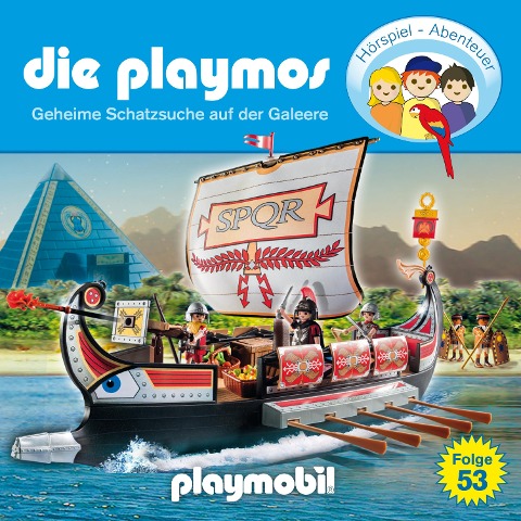 Die Playmos - Das Original Playmobil Hörspiel, Folge 53: Geheime Schatzsuche auf der Galeere - Florian Fickel, Simon X. Rost
