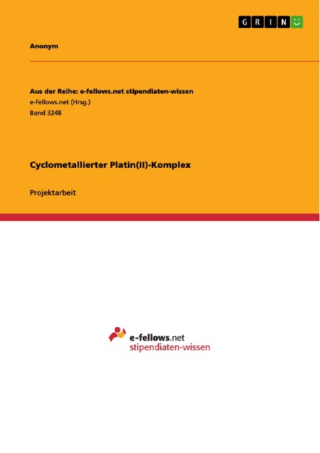 Cyclometallierter Platin(II)-Komplex - 